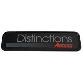 DISTINCTIONS NAMEPLATE-FURNACE