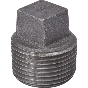 1" BLACK PIPE SQ HEADPLUG  521-805