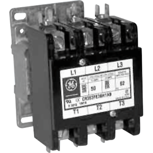 50A 24V 3PL  GE CONTACTOR