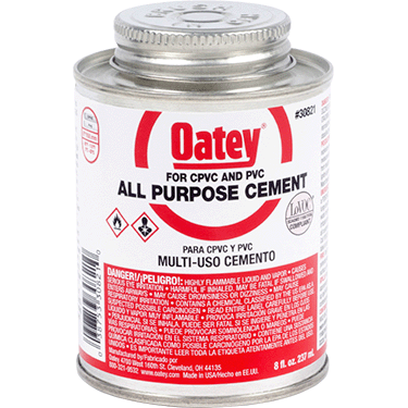 8 OZ ALL PURPOSE CEMENT - RED LABLE