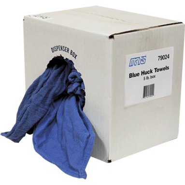 BLUE HUCK TOWELS  5LB BOX