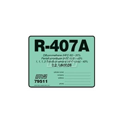 REF R-407A LABELS, PK 10