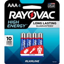 Battery AAA Alkaline 4PK