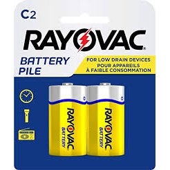 Battery C Alkaline 2PK