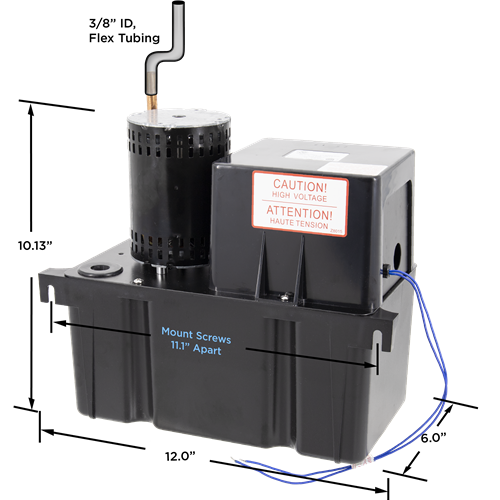 CONDENSATE PUMP L/TUBE