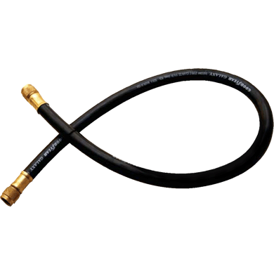 1/2 HEAVY DUTY BLACK CHARGING HOSE