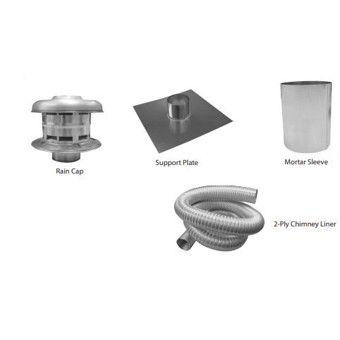 Chimney Liner Kit 4X25