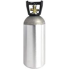 10LB CO2 ALUMINUM TANK W/HANDL