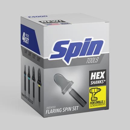 4 PIECE SPIN FLARING SET