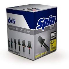 6 PIECE SPIN FLARING SET