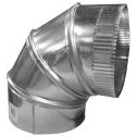 Elbow 10X90  24GA Galvanized