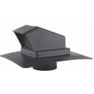 4" ROOF VENT BLACK               #681515