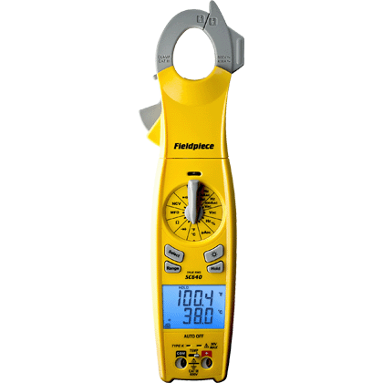 LOADED CLAMP METER W/SWIV HEAD AND RMS